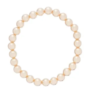 Classic Gold 7mm Bead Bracelet