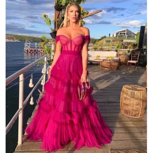 Girlary Bridesmaid Dresses for Women Party Wedding Evening Gala Dress Elegant Gown Robe Formal Long Luxury Suitable Request Prom 2024