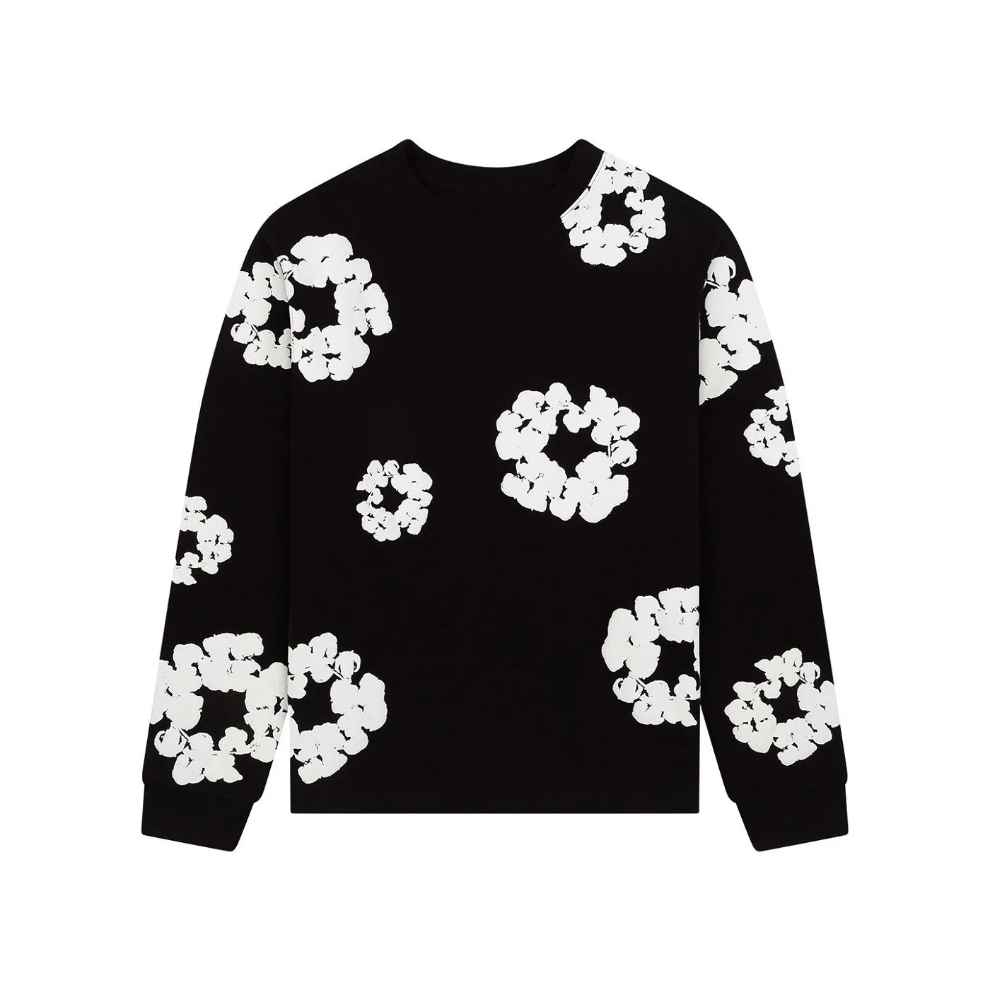MB FASHION Floral Printed Sweatshirt and Jogger Pants Loungewear Set 023LY