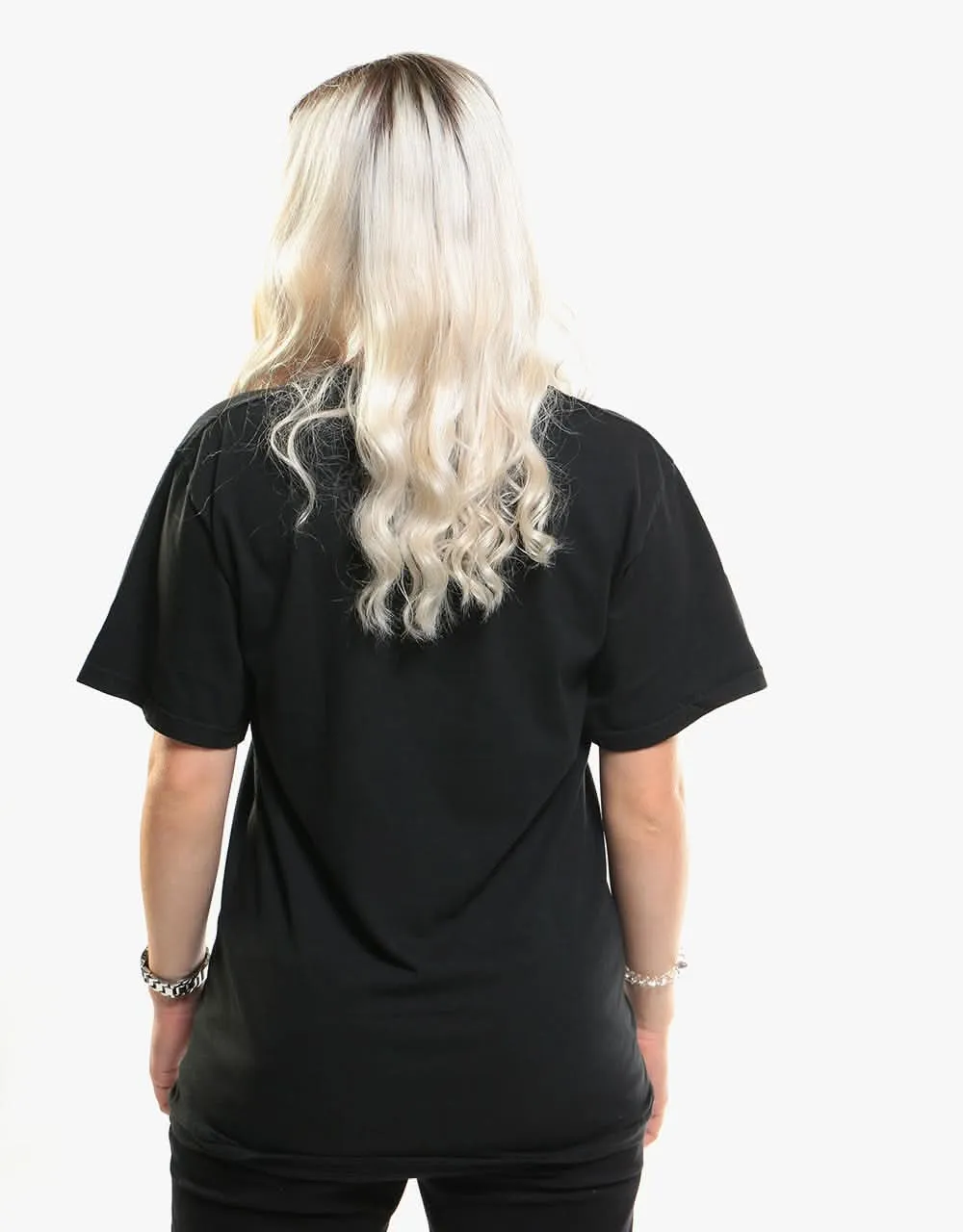 Stüssy Basic Logo Pig. Dyed T-Shirt - Black